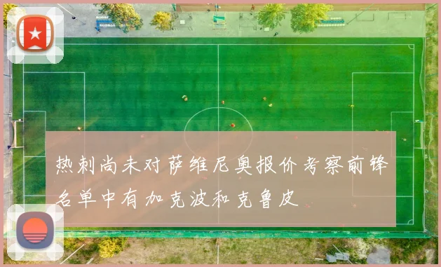 热刺尚未对萨维尼奥报价考察前锋名单中有加克波和克鲁皮